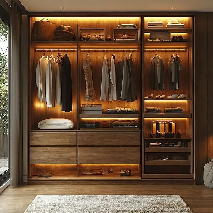 Closet premium a medida – FORMA Y MADERA